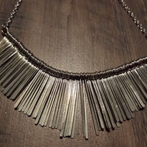 Elegant Stainless Steel Fringe Necklace
